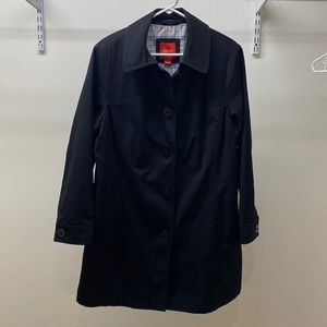 Esprit Black Trench Coat - 1x